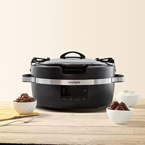 Thermoshield 6 Quart Slow Cooker with Carry Handles - Curated Catalog W3