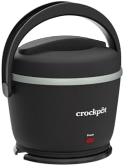 Electric Lunch Box Food Warmer 20oz – Black - Curated Catalog W1