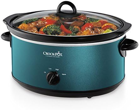 7 Quart Manual Slow Cooker – Turquoise - Curated Catalog W9