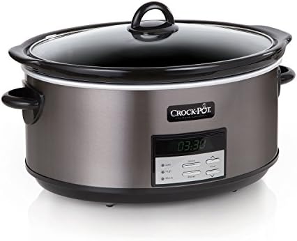 8 Quart Programmable Slow Cooker with Auto Warm - Curated Catalog G4