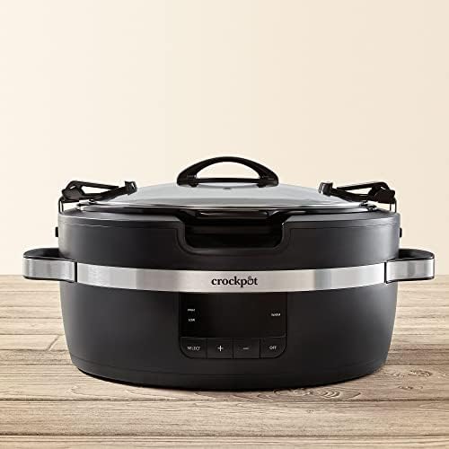 Thermoshield 6 Quart Slow Cooker with Carry Handles - Curated Catalog W3