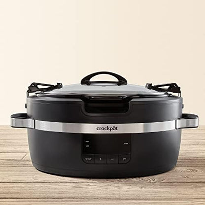 Thermoshield 6 Quart Slow Cooker with Carry Handles - Curated Catalog W3