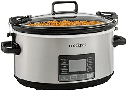 7 Quart Portable Programmable Slow Cooker with Timer - Curated Catalog T4