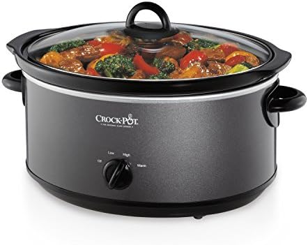 7 Quart Slow Cooker – Charcoal - Curated Catalog N6