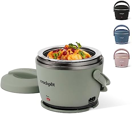 Portable Electric Lunch Box Food Warmer – Green - Curated Catalog B6