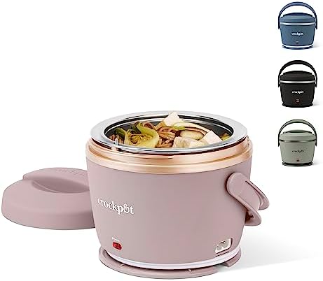 Electric Lunch Box Food Warmer 20oz – Blush Pink - Curated Catalog Q1
