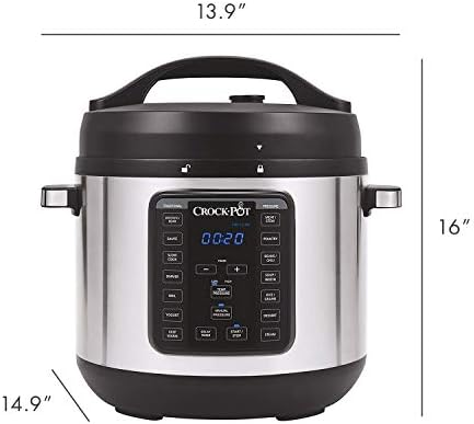8 Quart Express Crock Multi-Use Pressure Cooker - Curated Catalog E4