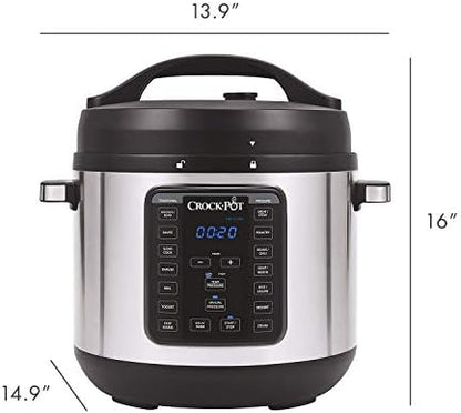 8 Quart Express Crock Multi-Use Pressure Cooker - Curated Catalog E4