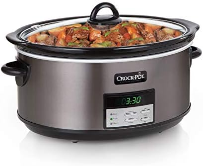 8 Quart Programmable Slow Cooker with Auto Warm - Curated Catalog G4