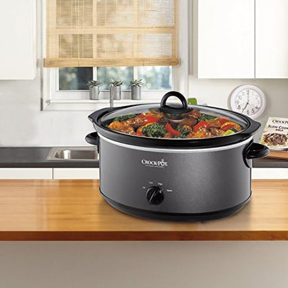 7 Quart Slow Cooker – Charcoal - Curated Catalog N6