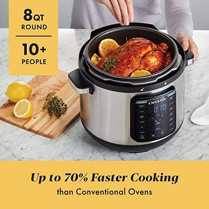 8 Quart Express Crock Multi-Use Pressure Cooker - Curated Catalog E4
