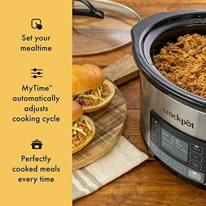 MyTime 6 Quart Programmable Slow Cooker - Curated Catalog O1