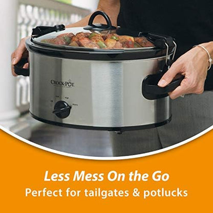 Cook & Carry 6 Quart Portable Slow Cooker - Curated Catalog F6