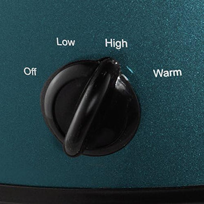 7 Quart Manual Slow Cooker – Turquoise - Curated Catalog W9