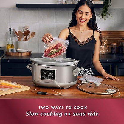 7 Quart Programmable Cook & Carry Slow Cooker - Curated Catalog A4