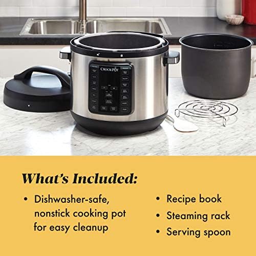 8 Quart Express Crock Multi-Use Pressure Cooker - Curated Catalog E4