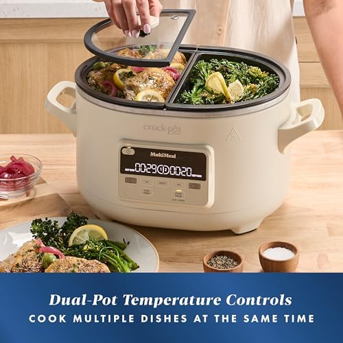 MultiMeal Multicooker with Programmable Slow Cooker - Curated Catalog H4