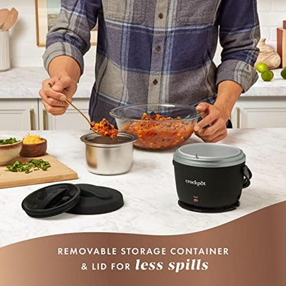 Electric Lunch Box Food Warmer 20oz – Black - Curated Catalog W1
