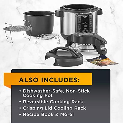 Express Crisp 8 Quart 10-in-1 Pressure Cooker - Curated Catalog C6