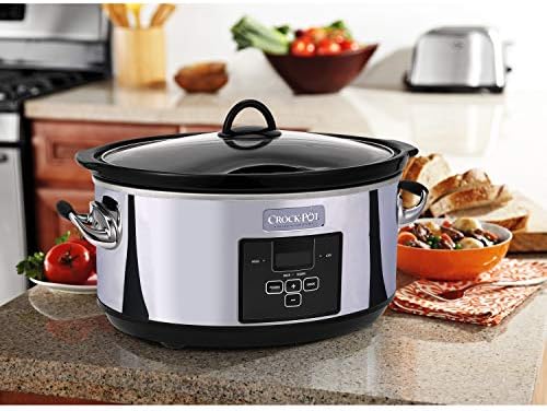 7 Quart Programmable Slow Cooker – Polished Platinum - Curated Catalog M2