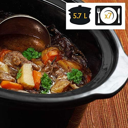 Cook & Carry 6 Quart Portable Slow Cooker - Curated Catalog F6