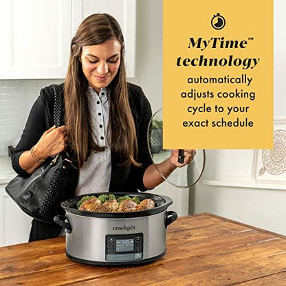 MyTime 6 Quart Programmable Slow Cooker - Curated Catalog O1