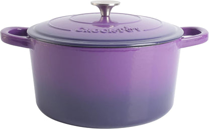 3 Quart Enameled Cast Iron Dutch Oven – Aqua - Curated Catalog P2