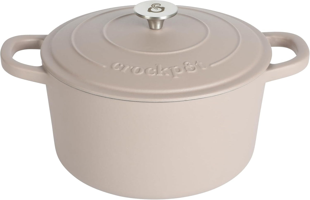 3 Quart Enameled Cast Iron Dutch Oven – Aqua - Curated Catalog P2