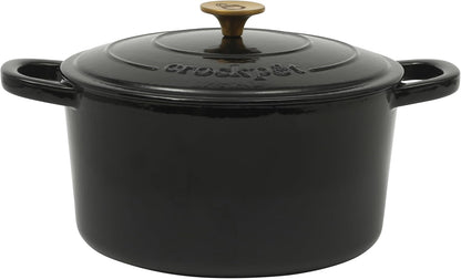 3 Quart Enameled Cast Iron Dutch Oven – Aqua - Curated Catalog P2