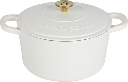 3 Quart Enameled Cast Iron Dutch Oven – Aqua - Curated Catalog P2