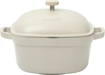 3 Quart Enameled Cast Iron Dutch Oven – Aqua - Curated Catalog P2