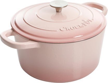 3 Quart Enameled Cast Iron Dutch Oven – Aqua - Curated Catalog P2