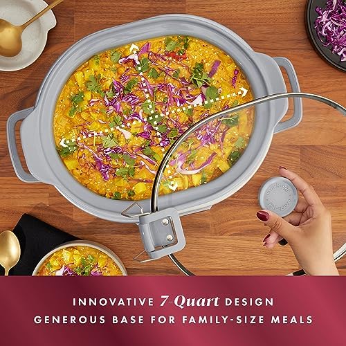 7 Quart Programmable Cook & Carry Slow Cooker - Curated Catalog A4